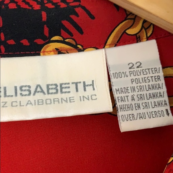 Elizabeth plus size 22 long sleeves top - Picture 3 of 5